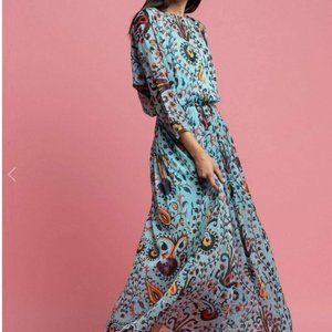 Eva Franco Anthropologie Allie Maxi Dress
